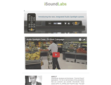 Tablet Screenshot of isoundlabs.com